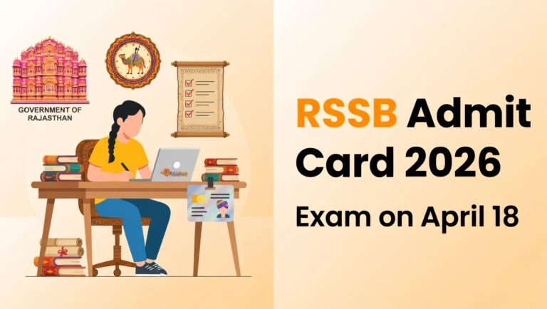 Rajasthan Agriculture Supervisor Admit Card 2026